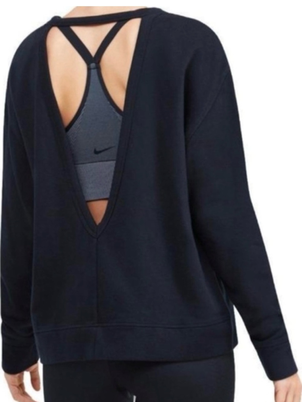 Nike Black Dri-FIT Lightweight Pullover - Picture 2 of 9